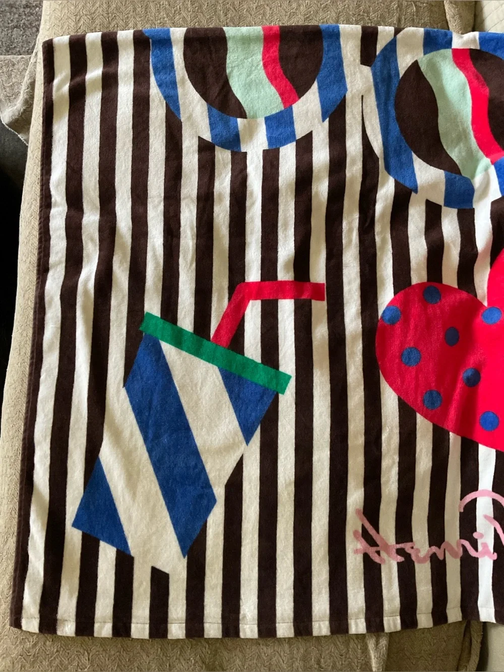 Craig & Karl x Henri Bendel Beach Towel